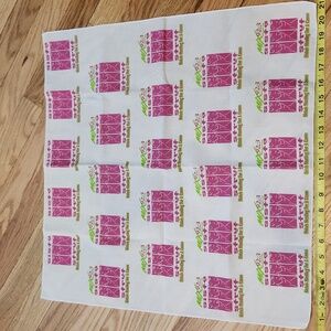 Pink and Green Breast Cancer Awareness Bandana
